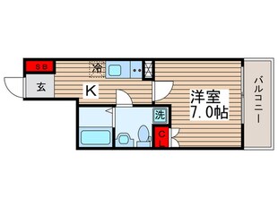 クレヴィスタ門前仲町の物件間取画像